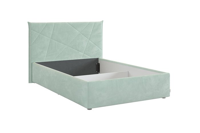 Кровать Квест 120х200 мятного цвета без подъемного цвета - лучшие Кровати для спальни в INMYROOM