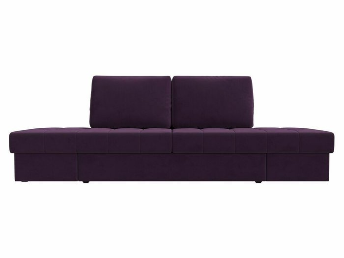 Прямой диван трансформер Сплит фиолетового цвета - купить Прямые диваны по цене 41999.0