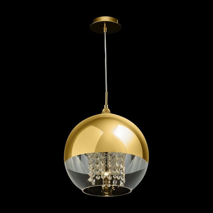 Подвесной светильник Fermi L золотого цвета - купить Подвесные светильники по цене 5650.0