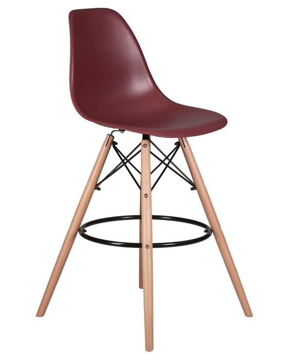 Стул барный сливового цвета - купить Барные стулья по цене 4990.0