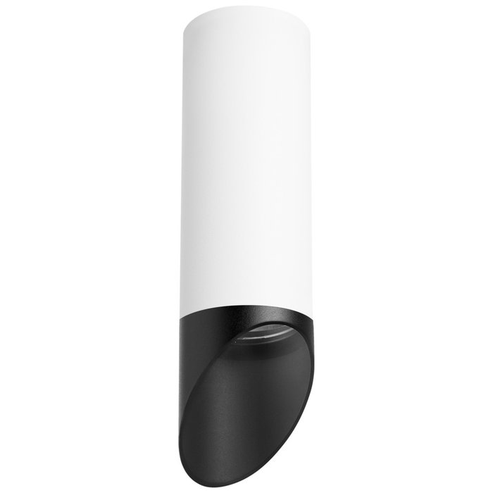 Потолочный светильник Rullo бело-черного цвета - купить Накладные споты по цене 1874.0