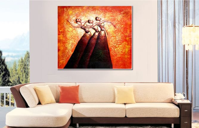 Декоративная картина: Три грации - купить Картины по цене 2790.0
