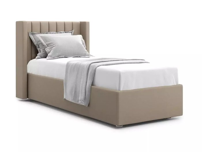 Кровать Premium Mellisa 2 90 коричневого цвета с подъемным механизмом 
