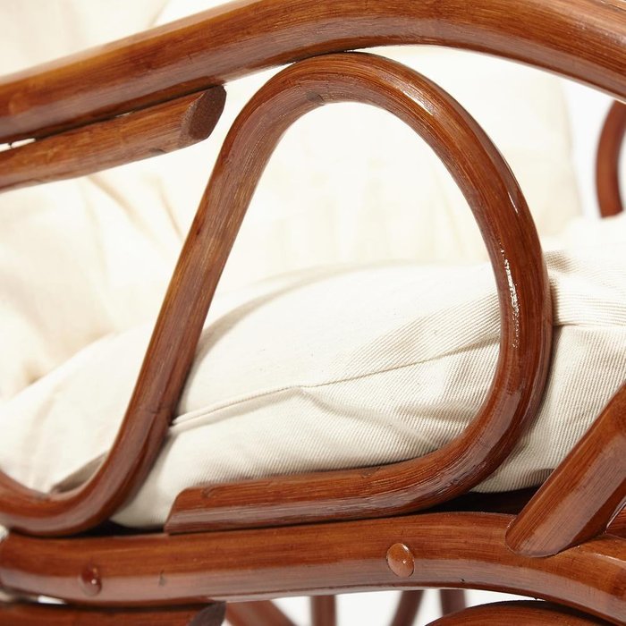 Кресло-качалка Vienna коричневого цвета - купить Интерьерные кресла по цене 20940.0