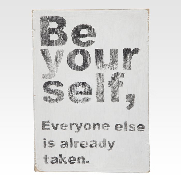 Панно Be yourself