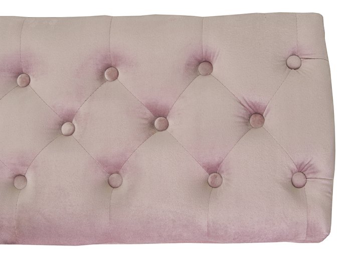 Оттоманка Kina narrow pink розового цвета - лучшие Банкетки в INMYROOM Оттоманка Kina narrow pink розового цвета - лучшие Банкетки в INMYROOM