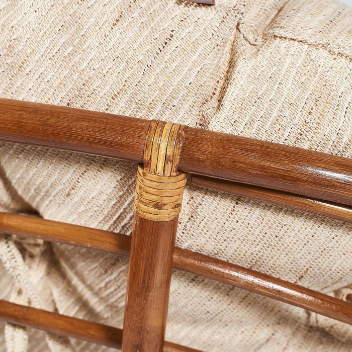 Кресло Papasan Pecan коричневого цвета - лучшие Садовые кресла в INMYROOM Кресло Papasan Pecan коричневого цвета - лучшие Садовые кресла в INMYROOM