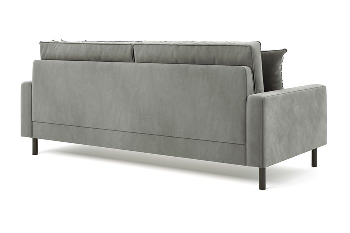 Диван Хорошее настроение серого цвета - лучшие Прямые диваны в INMYROOM