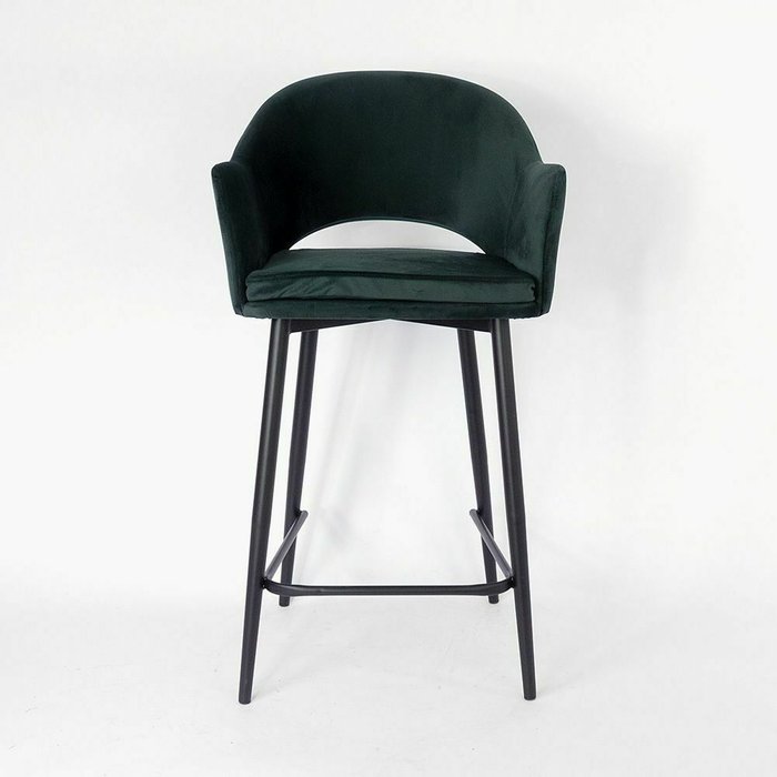 Стул полубарный Магриб темно-зеленого цвета - купить Барные стулья по цене 14500.0