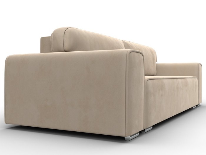 Диван-кровать Лига 029 бежевого цвета - лучшие Прямые диваны в INMYROOM Диван-кровать Лига 029 бежевого цвета - лучшие Прямые диваны в INMYROOM