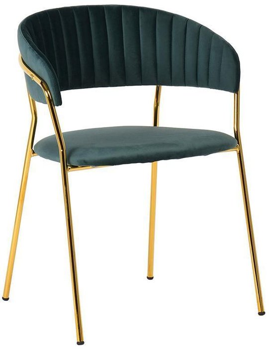 Стул Portman Malachite с обивкой из велюра Стул Portman Malachite с обивкой из велюра