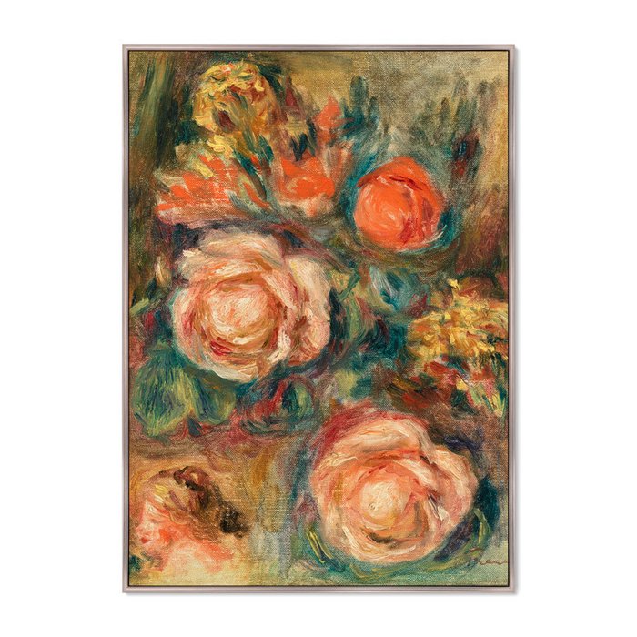 Репродукция картины Bouquet de roses, 1900г. - купить Картины по цене 21999.0