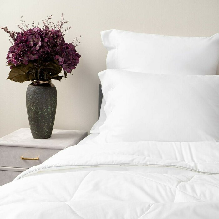 Одеяло Premium Mako 220х240 белого цвета - лучшие Одеяла в INMYROOM