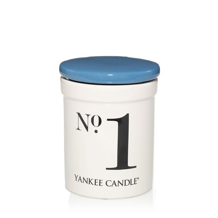 Ароматическая свеча в керамике Yankee Candle №1 Coconut and Sea / Кокос и морской возду