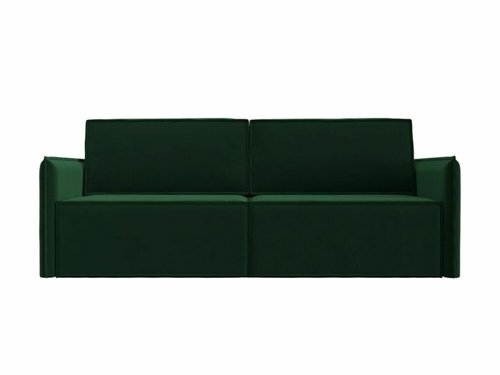 Прямой диван-кровать Либерти зеленого цвета - купить Прямые диваны по цене 53999.0