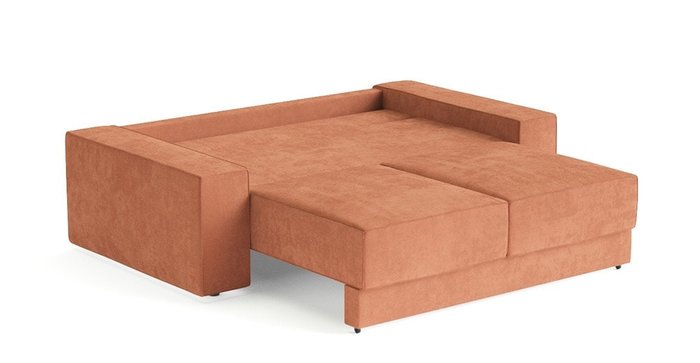 Диван-кровать Модесто оранжевого цвета - лучшие Прямые диваны в INMYROOM