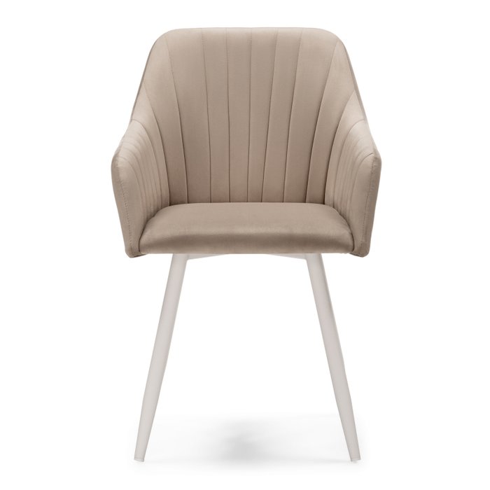 Стул вращающийся Слэм бежевого цвета - лучшие Обеденные стулья в INMYROOM