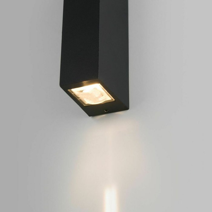 Уличный настенный светодиодный светильник Blaze LED IP54 35136/W черный - лучшие Настенные уличные светильники в INMYROOM