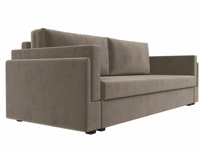 Диван-кровать Лига 007 коричневого цвета - лучшие Прямые диваны в INMYROOM