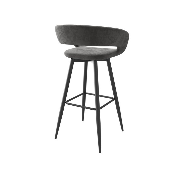 Барный стул Барни серого цвета - купить Барные стулья по цене 8990.0