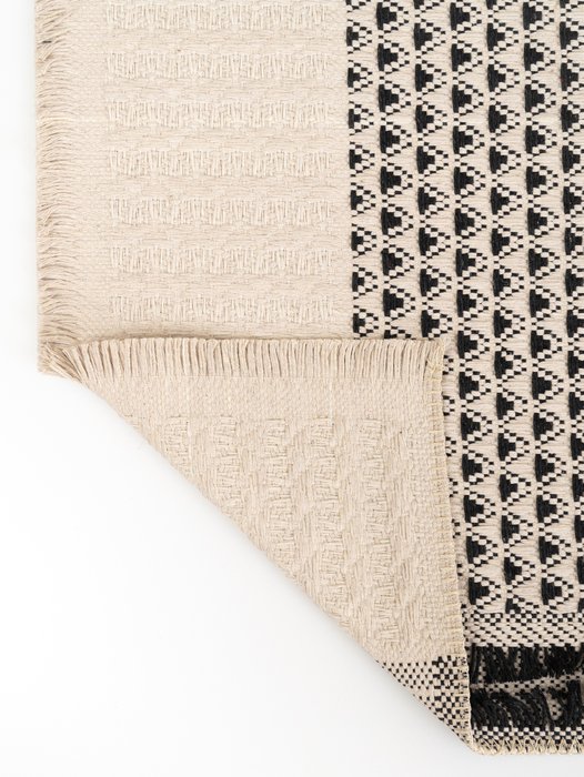 Ковер Kilim Latice 160x230 бежево-серого цвета - купить Ковры по цене 14500.0