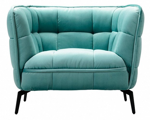 Кресло Осло Аква бирюзового цвета - купить Интерьерные кресла по цене 49990.0