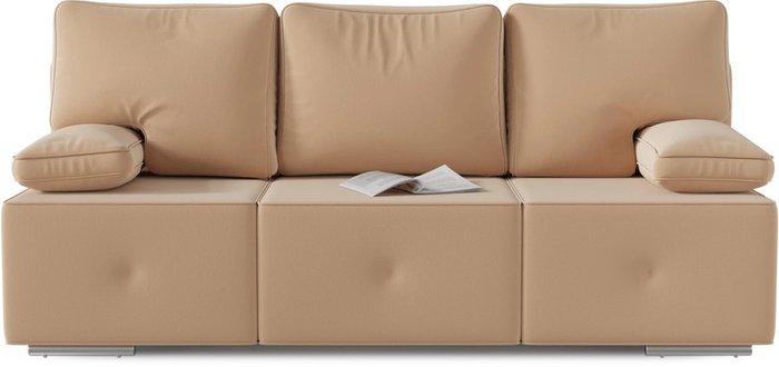 Диван-кровать прямой Хавьер бежевого цвета - купить Прямые диваны по цене 44137.0