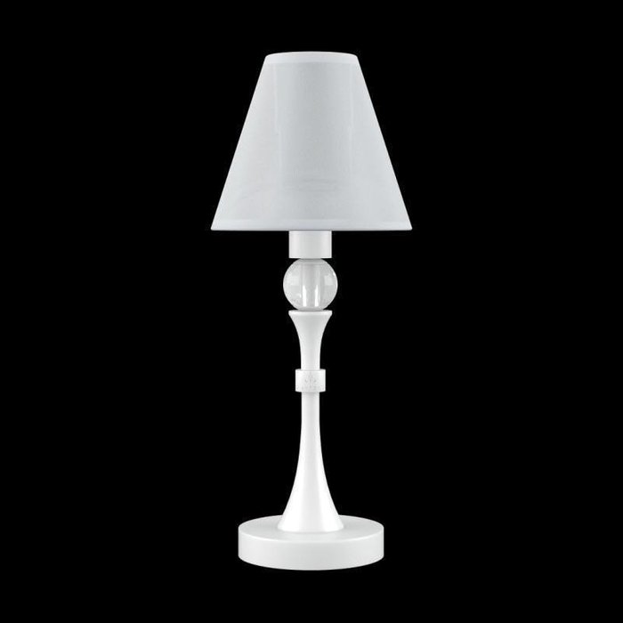 Настольная лампа Eclectic белого цвета - купить Настольные лампы по цене 2300.0