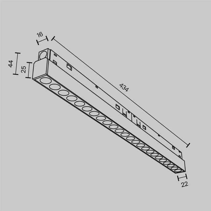 Трековый светильник Technical TR031-2-24W2.7K-B Points Магнитная трековая система 23мм EXILITY - купить Трековые светильники по цене 5990.0 Трековый светильник Technical TR031-2-24W2.7K-B Points Магнитная трековая система 23мм EXILITY - купить Трековые светильники по цене 5990.0