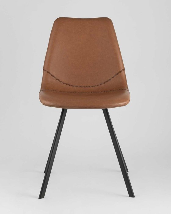 Стул Саксон коричневого цвета - лучшие Обеденные стулья в INMYROOM