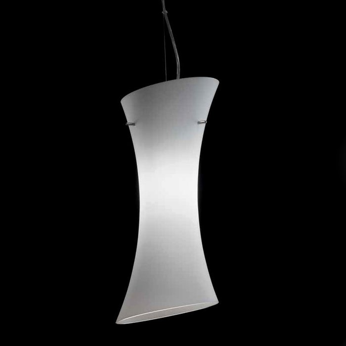 Подвесной светильник MM Lampadari Veri с плафоном из матового белого стекла - купить Подвесные светильники по цене 16350.0