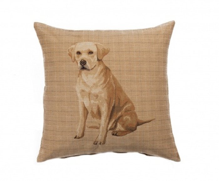 Подушка с принтом Breeds Labrador