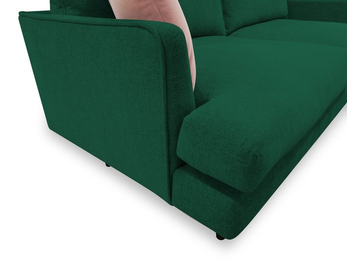 Диван Энди зеленого цвета - лучшие Прямые диваны в INMYROOM