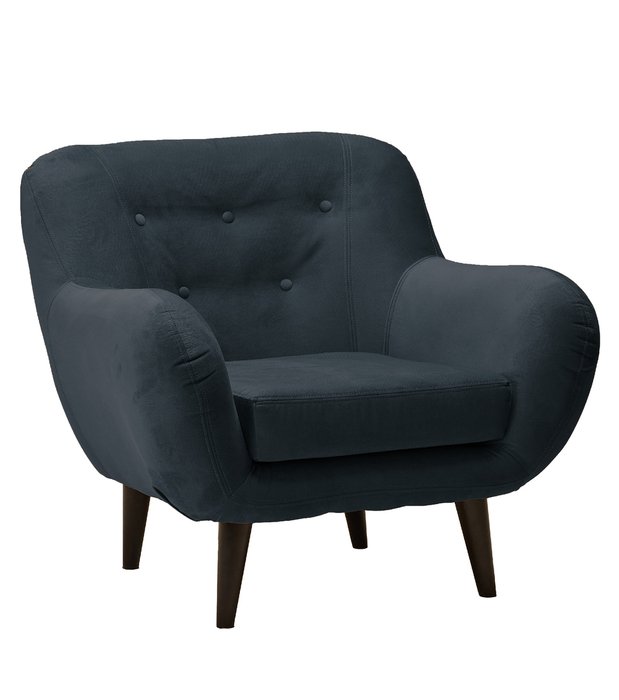 Кресло Элефант темно-серого цвета - купить Интерьерные кресла по цене 17160.0