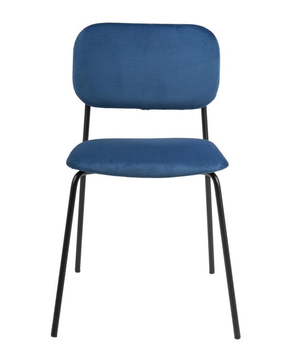 Стул Benson синего цвета - купить Обеденные стулья по цене 7970.0