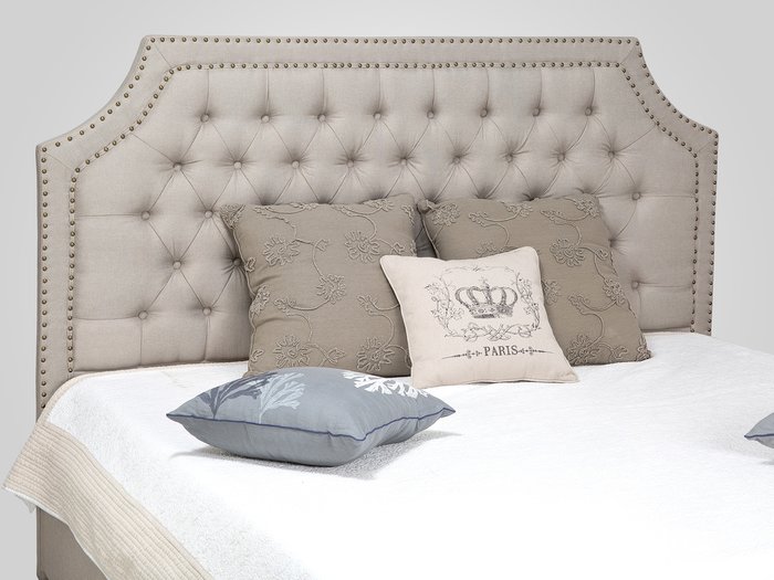 Кровать с подъемным механизмом бежевого цвета 180X200 - лучшие Кровати для спальни в INMYROOM