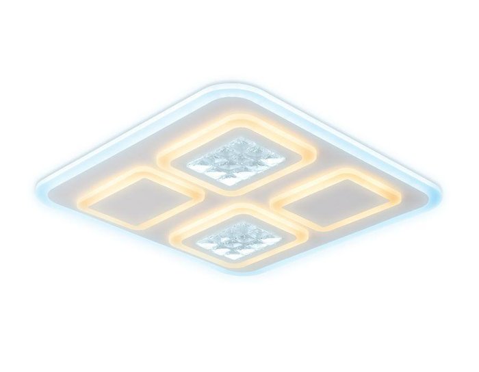 Потолочный светодиодный светильник Ice белого цвета - купить Потолочные светильники по цене 11705.0