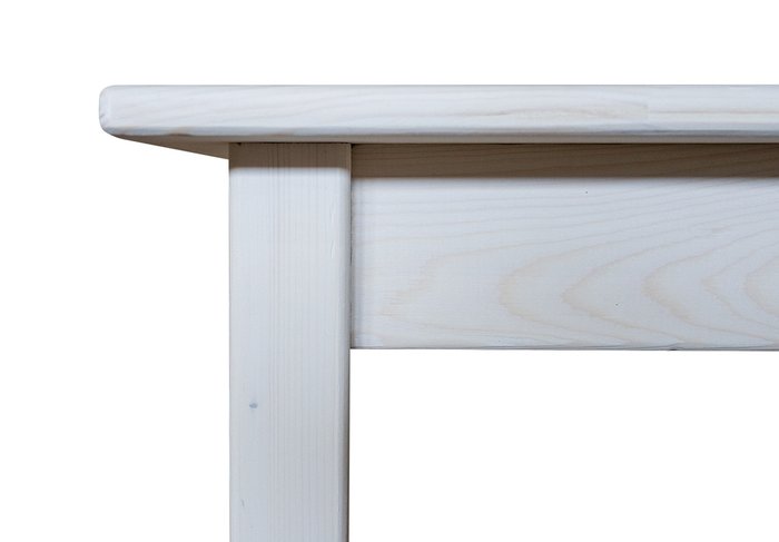 Стол обеденный Классика 110х60 из массива сосны светло-бежевого цвета - лучшие Обеденные столы в INMYROOM