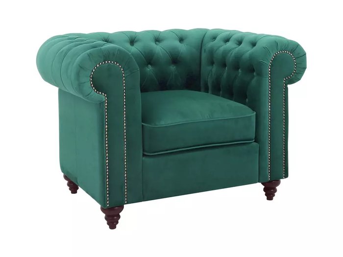 Кресло Chester Classic зеленого цвета - купить Интерьерные кресла по цене 72009.0 Кресло Chester Classic зеленого цвета - купить Интерьерные кресла по цене 72009.0