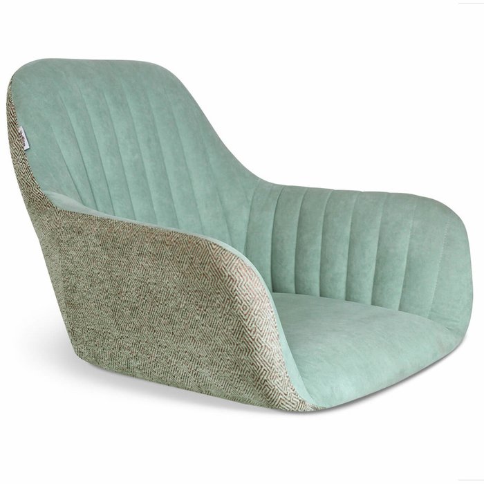 Стул с подлокотниками Tejat зеленого цвета - купить Обеденные стулья по цене 10880.0