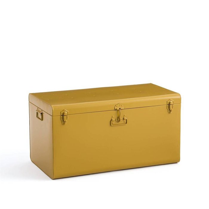 Сундук-ящик из металла Masa желтого цвета - купить Сундуки по цене 16591.0