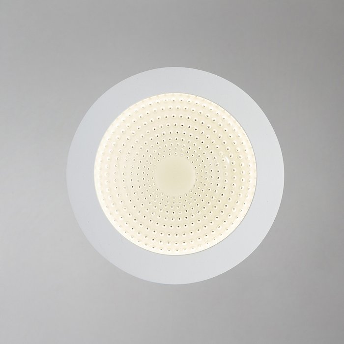 Встраиваемый светодиодный светильник Umbria M белого цвета  - лучшие Встраиваемые споты в INMYROOM