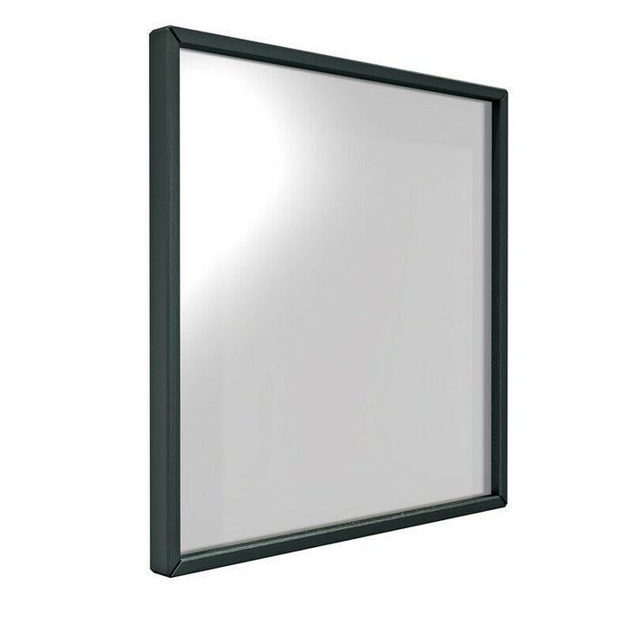 Настенное зеркало Аура 71х71 темно-коричневого цвета - купить Настенные зеркала по цене 7900.0