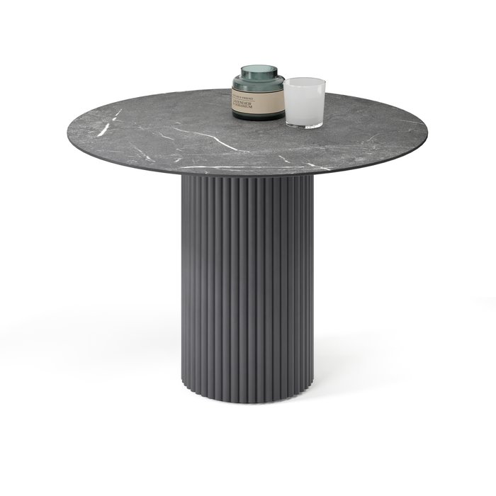 Обеденный стол Фелис S черного цвета - купить Обеденные столы по цене 58065.0