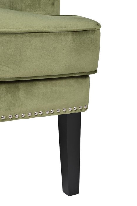 Кресло оливкового цвета с подушкой - лучшие Интерьерные кресла в INMYROOM