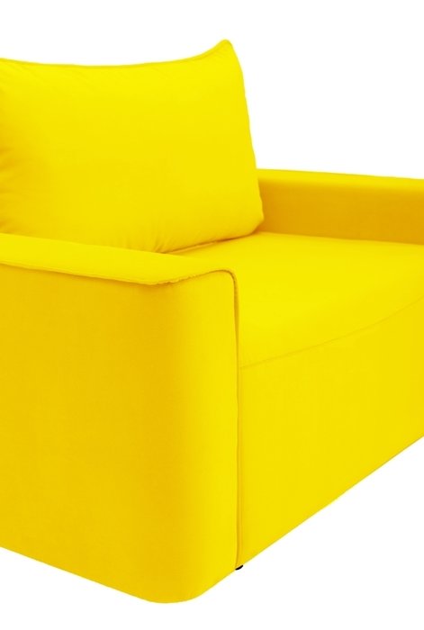 Диван-кровать Клио желтого цвета - купить Интерьерные кресла по цене 29739.0