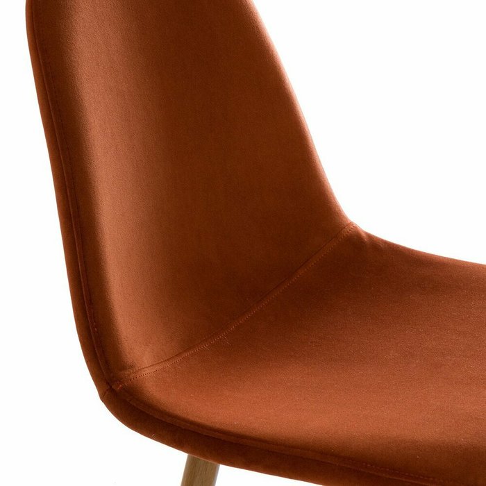 Набор из двух стульев Polina коричневого цвета - лучшие Обеденные стулья в INMYROOM