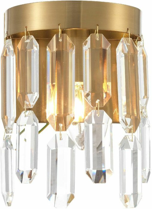 Настенный светильник David MR1972-1W (хрусталь, цвет прозрачный) - купить Бра и настенные светильники по цене 3498.0