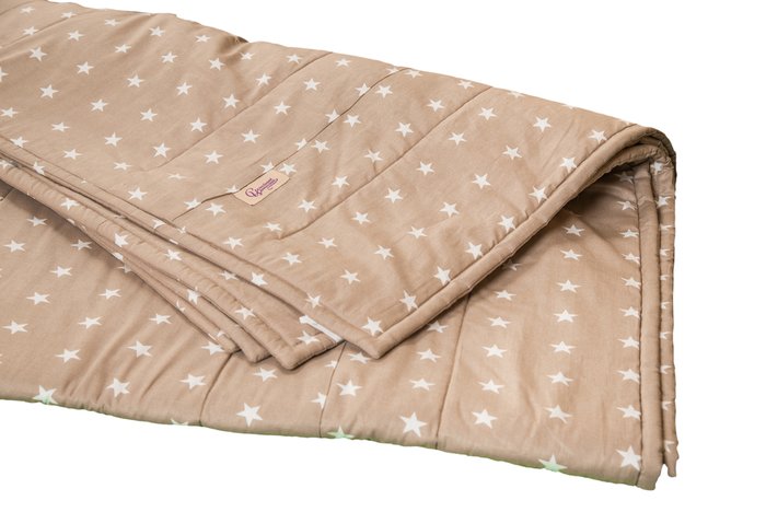 Одеяло стеганое Звездочка евро - лучшие Одеяла в INMYROOM