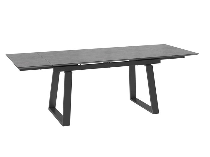 Раздвижной обеденный стол Барон серого цвета - купить Обеденные столы по цене 63990.0